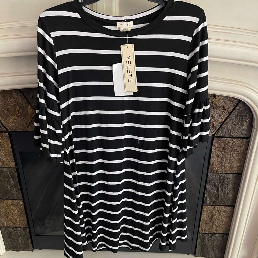 Cotten striped dress